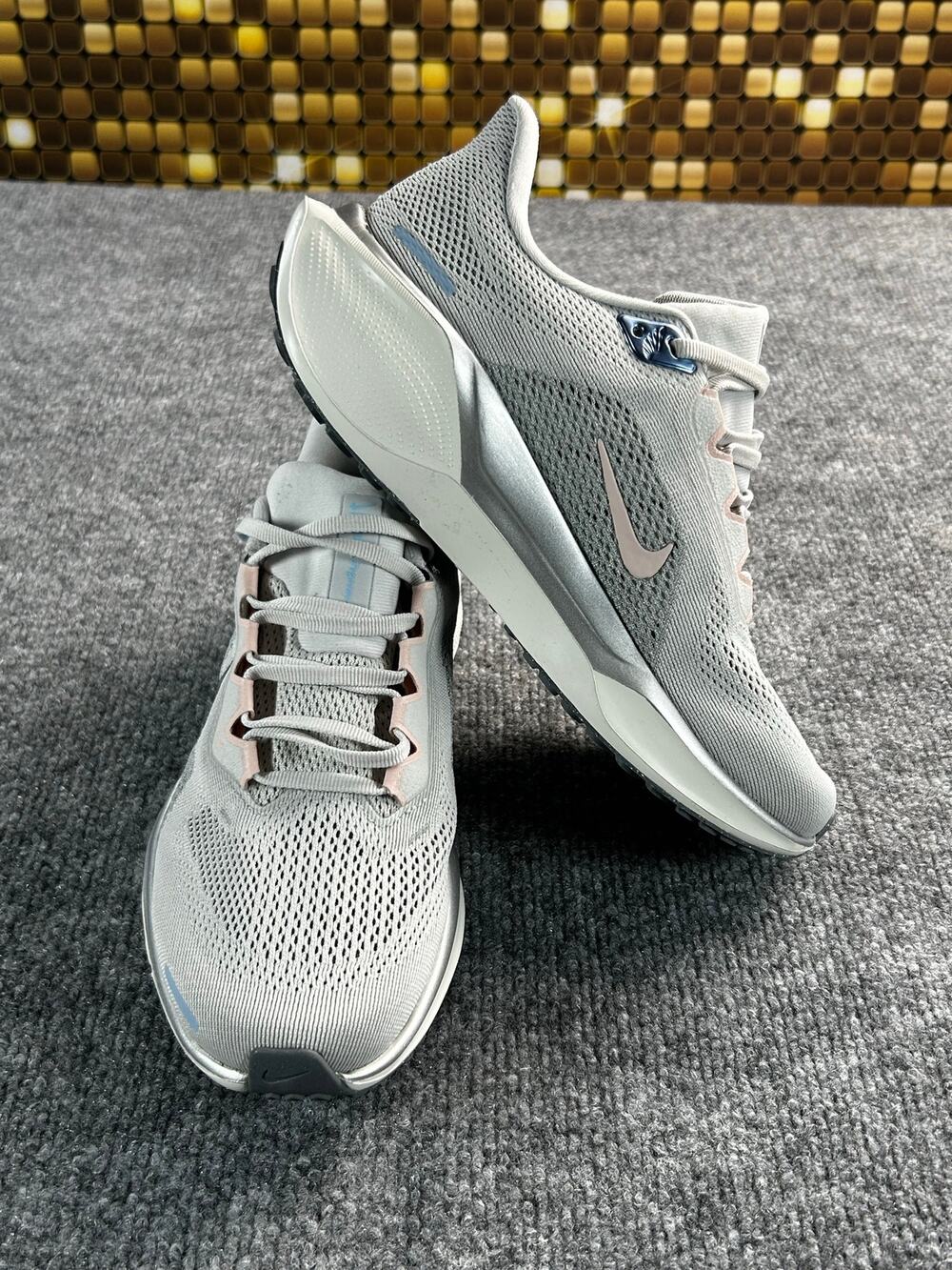 Nike Air Zoom Pegasus 41 Women's Running Shoes Gray Pink Size 6.5